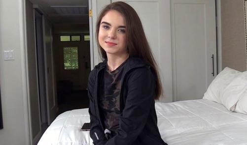 Порно кастинг с молодой русской студенткой